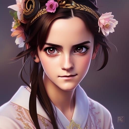 Emma Watson - AI Generated Artwork - NightCafe Creator
