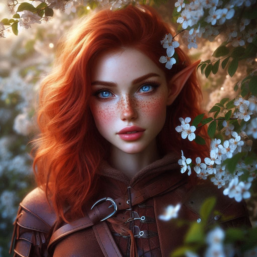 Elf Ranger in the Wilderness