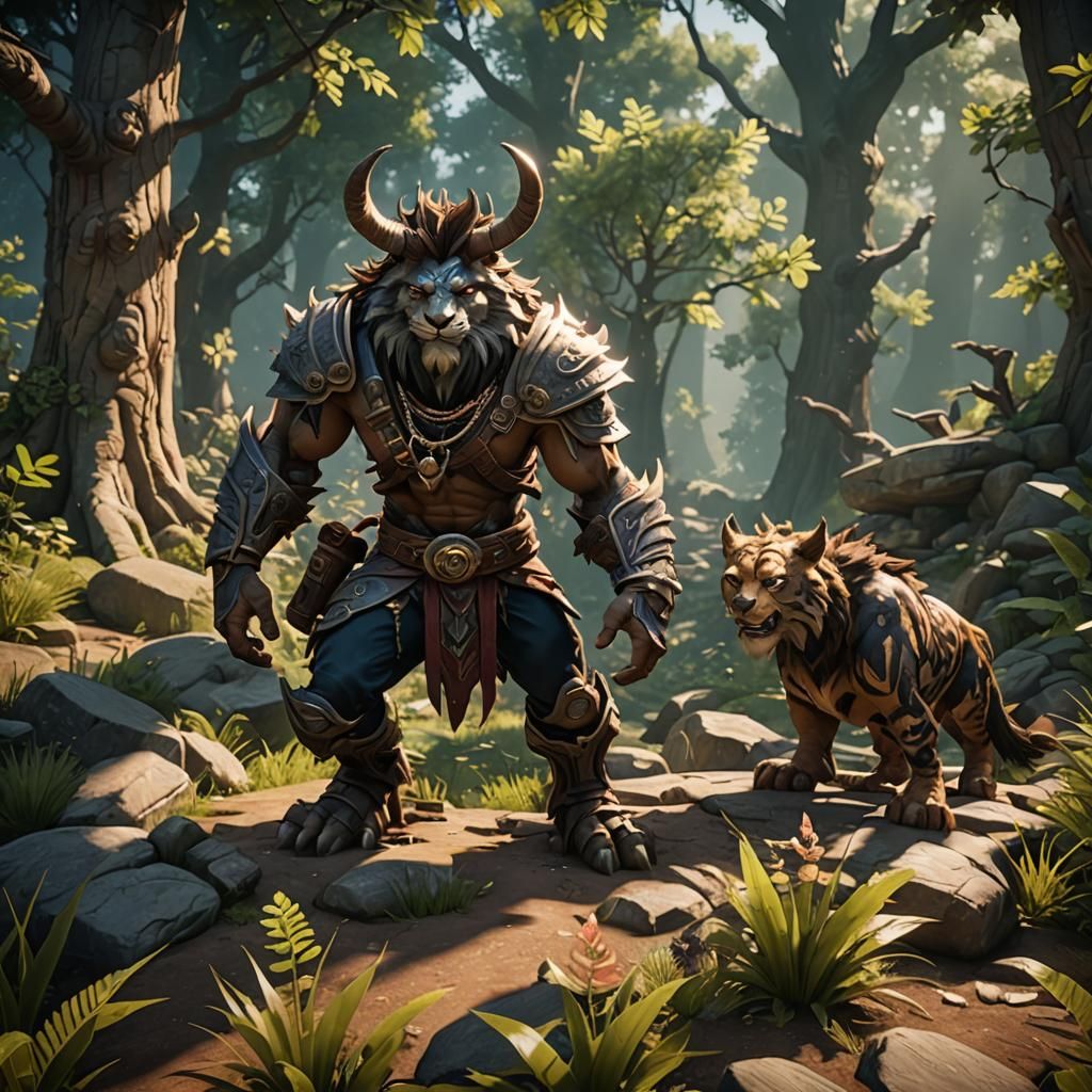 Wild Spirit trending on Artstation Unreal Engine 3D shading ...