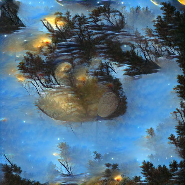 Isles of Tree Branches