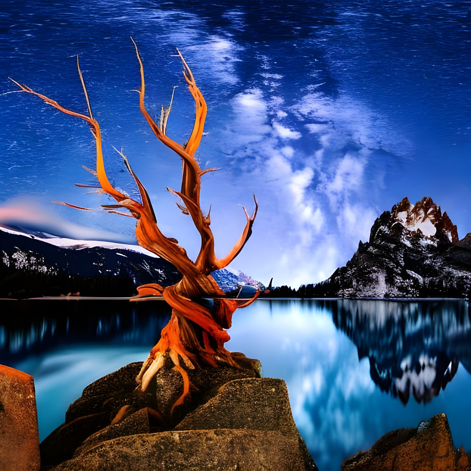 Dormant Bristlecone Pine  by @MountainKing 