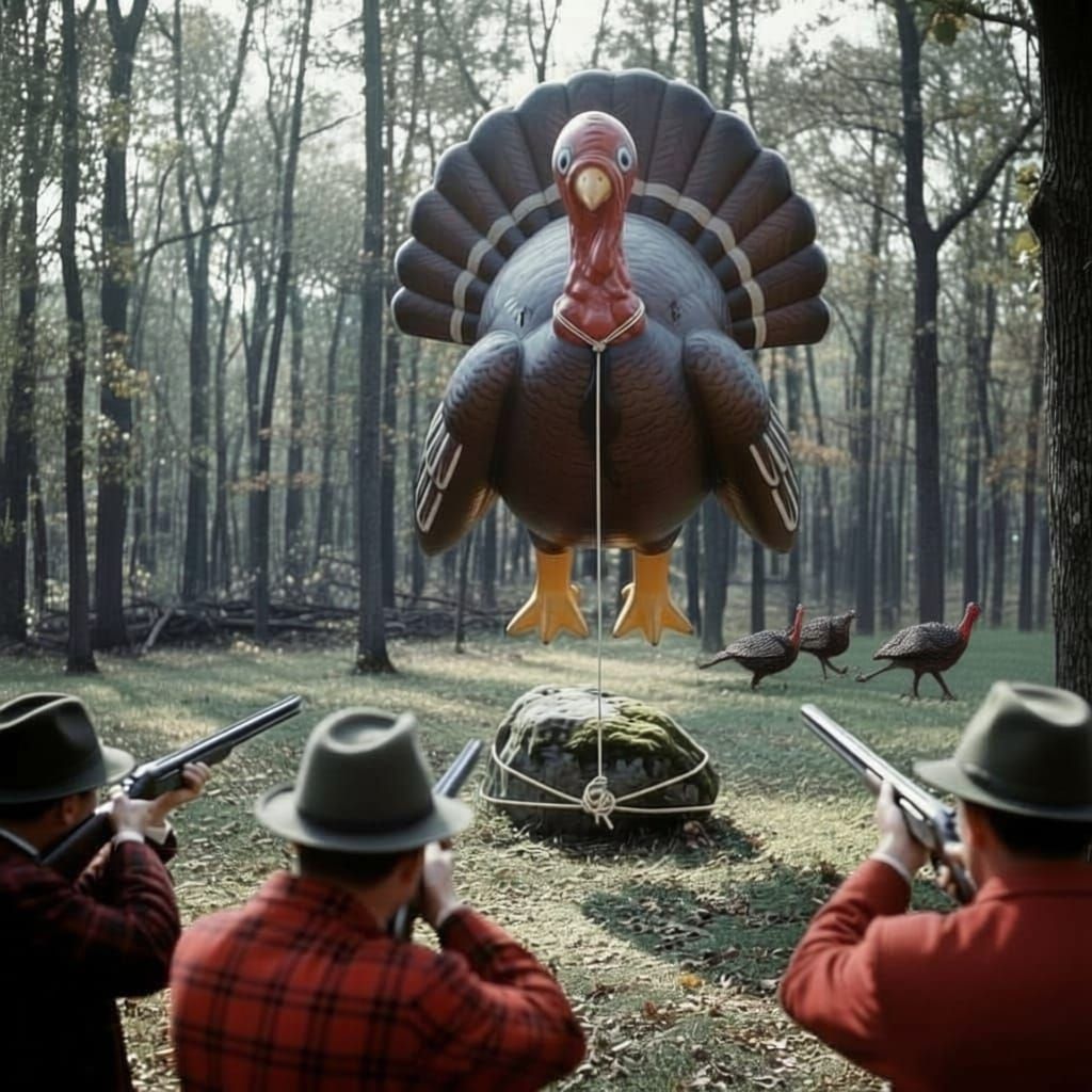 "OH DANG IT!  That bird is fake news!"