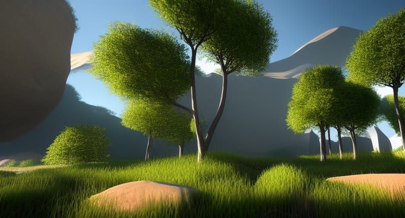 raytracing landscape