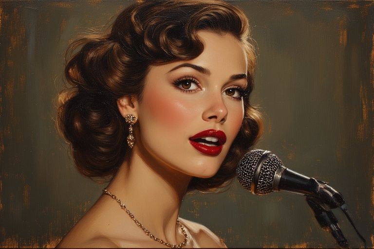 Female Singer in the 1940s