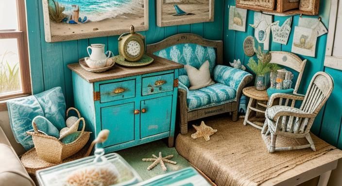 A cozy living room with a crappy old furniture