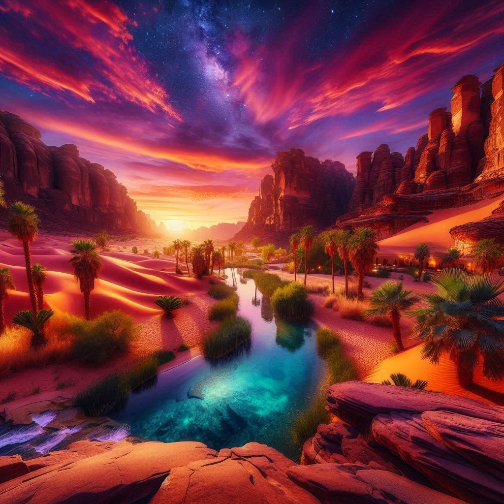 Sunrise without a tequila can still be pretty