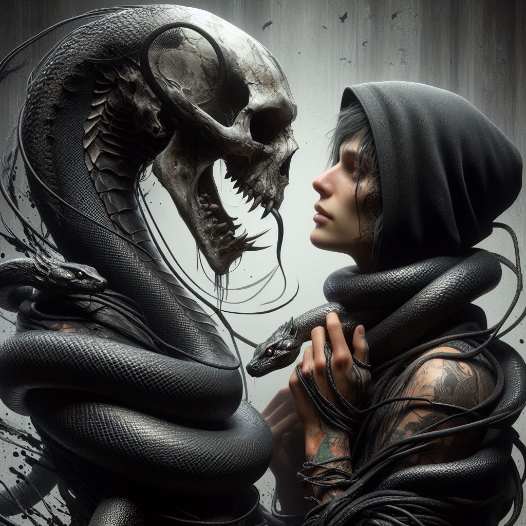 Looking Death in the face  by @Dmitri