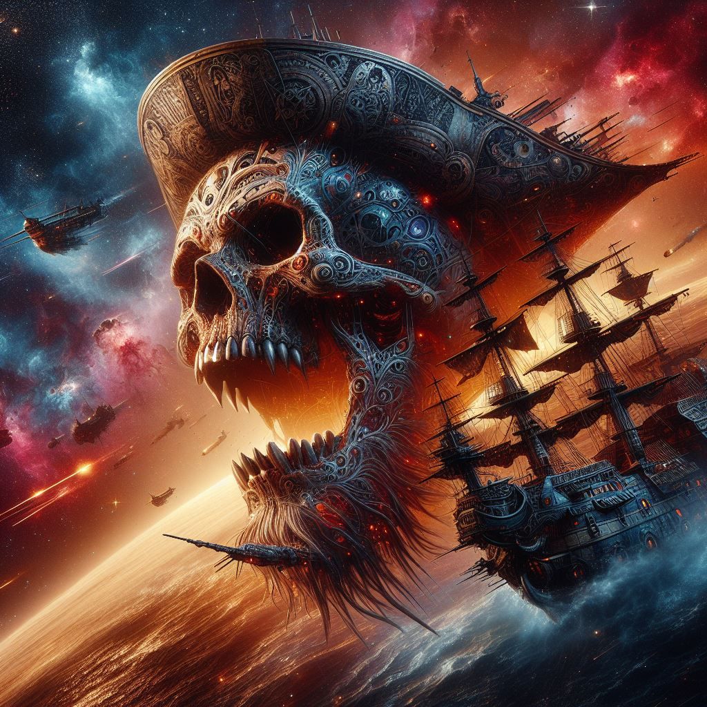 The Tattooed Pirate Captain back for revenge