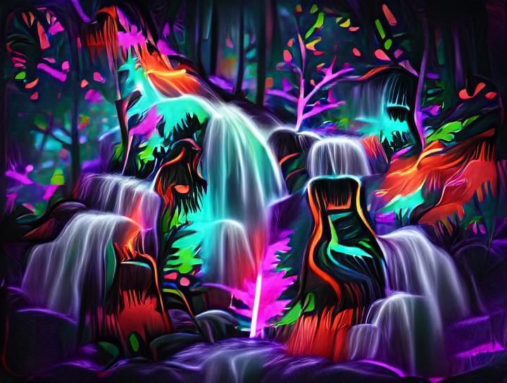 Neon Falls