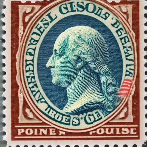 Postage stamp of a postage stamp