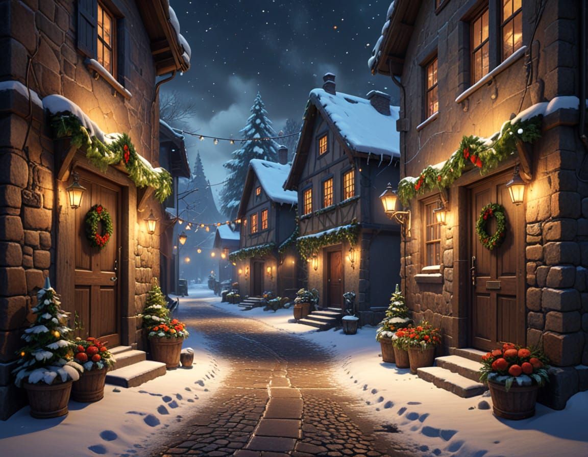 'Twas The Night Before Christmas   by @Queen_Asha