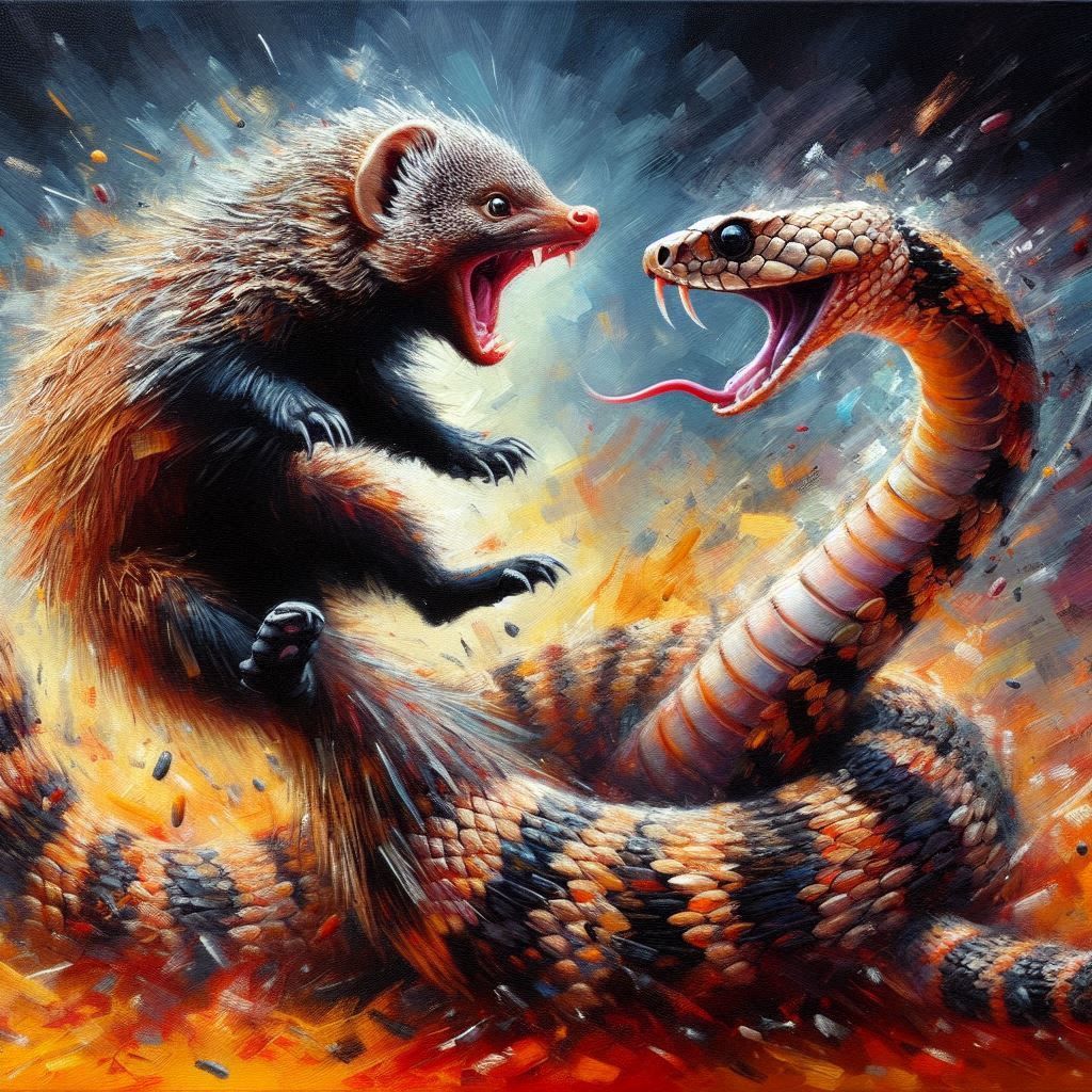 Moongoose vs Rattlesnake