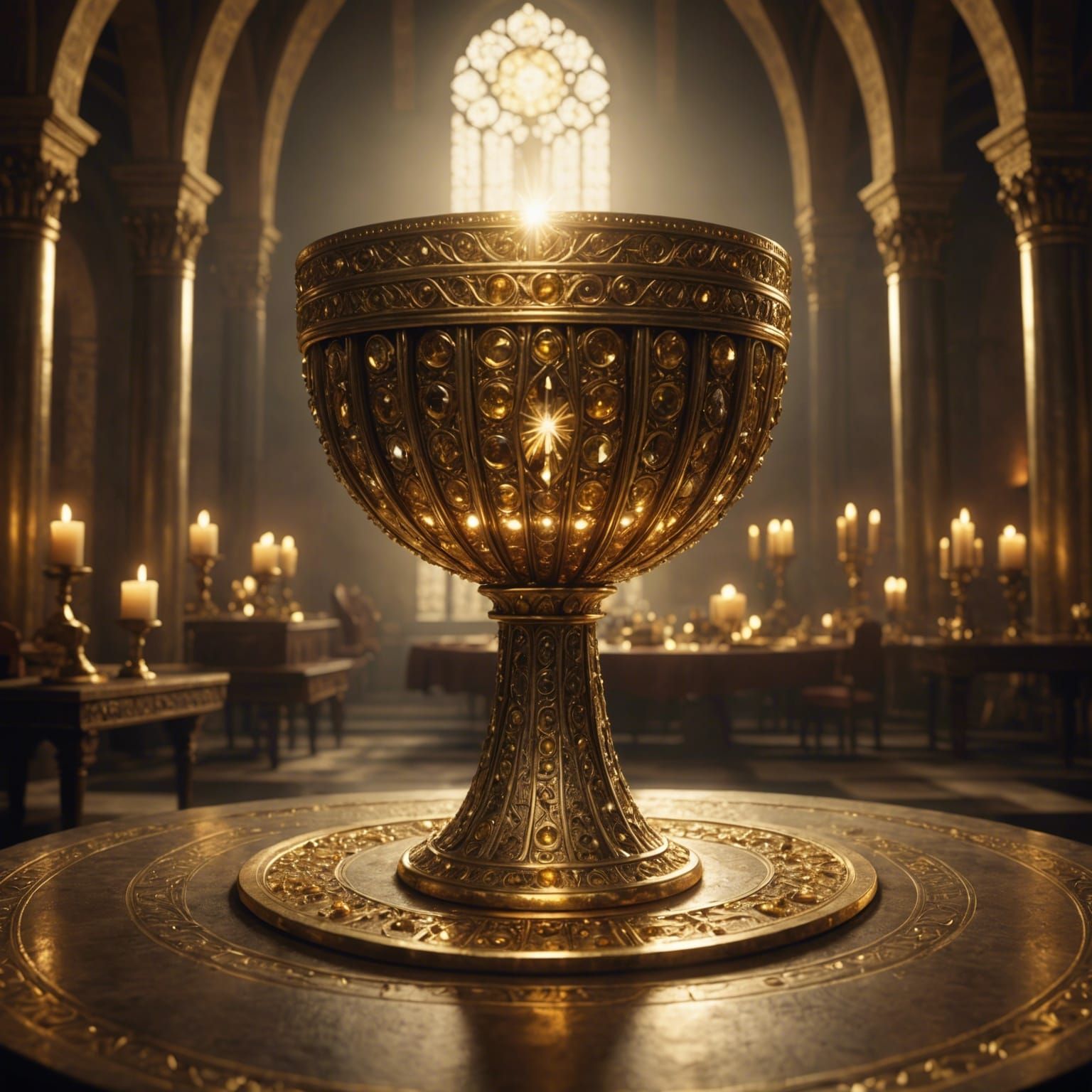 The legendary Holy Grail