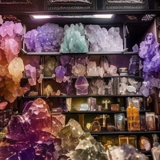 Crystals   by @undefined