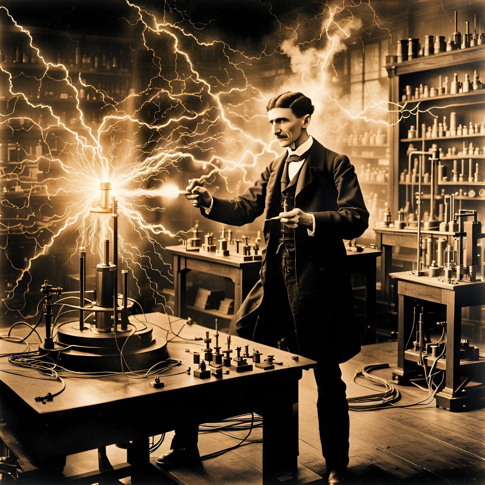 The One and Only Nikola Tesla  by @The Ambassador