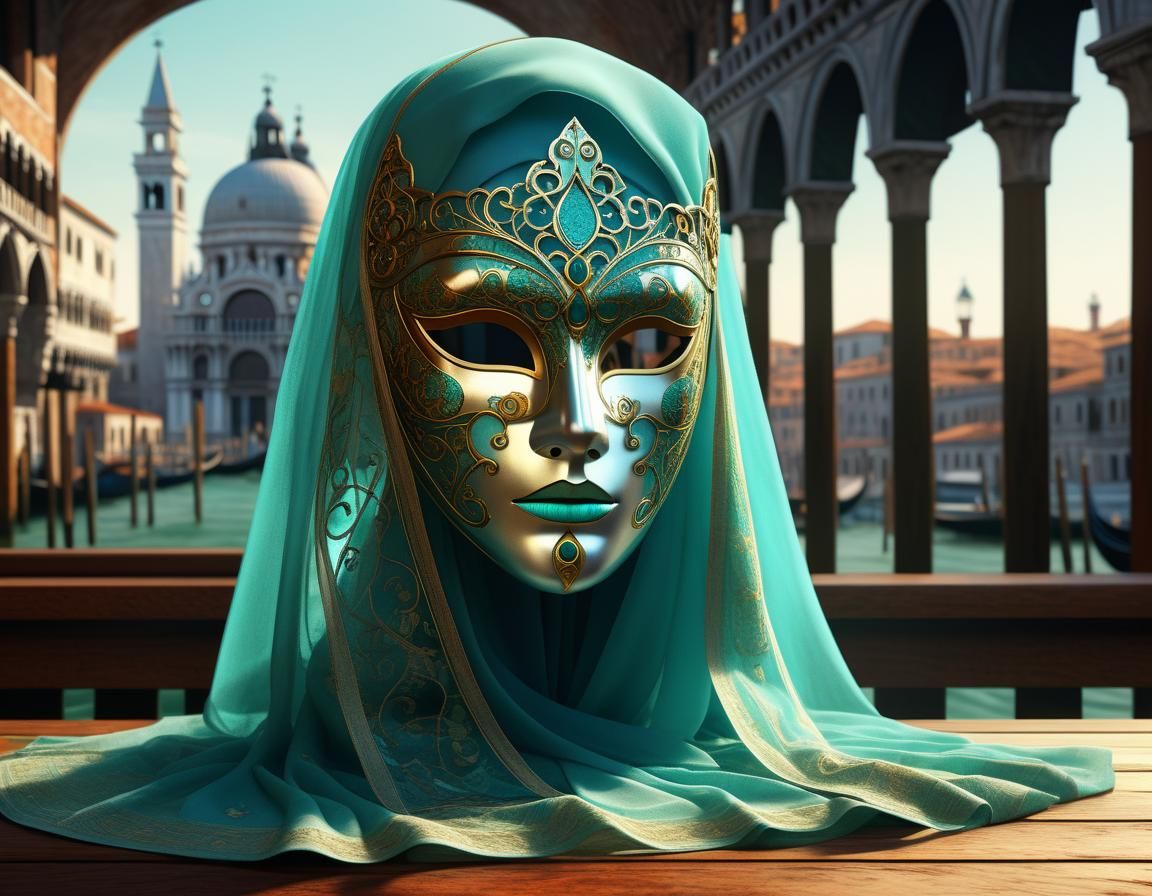 BEAUTUIFUL VENICE MASK  by @BIG