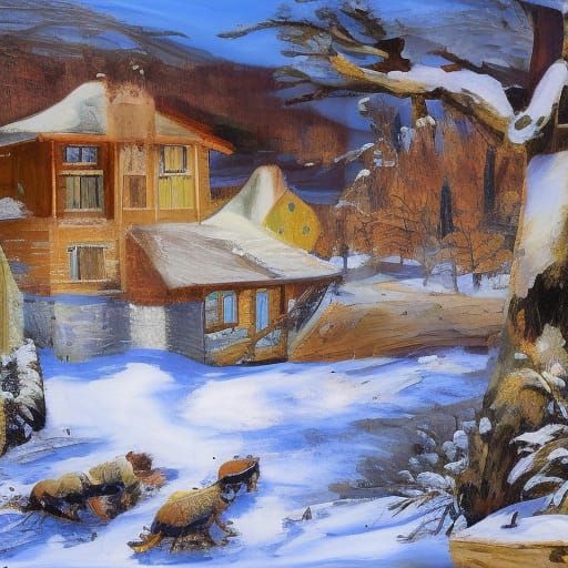 Cyberpunk Cityscape at Night