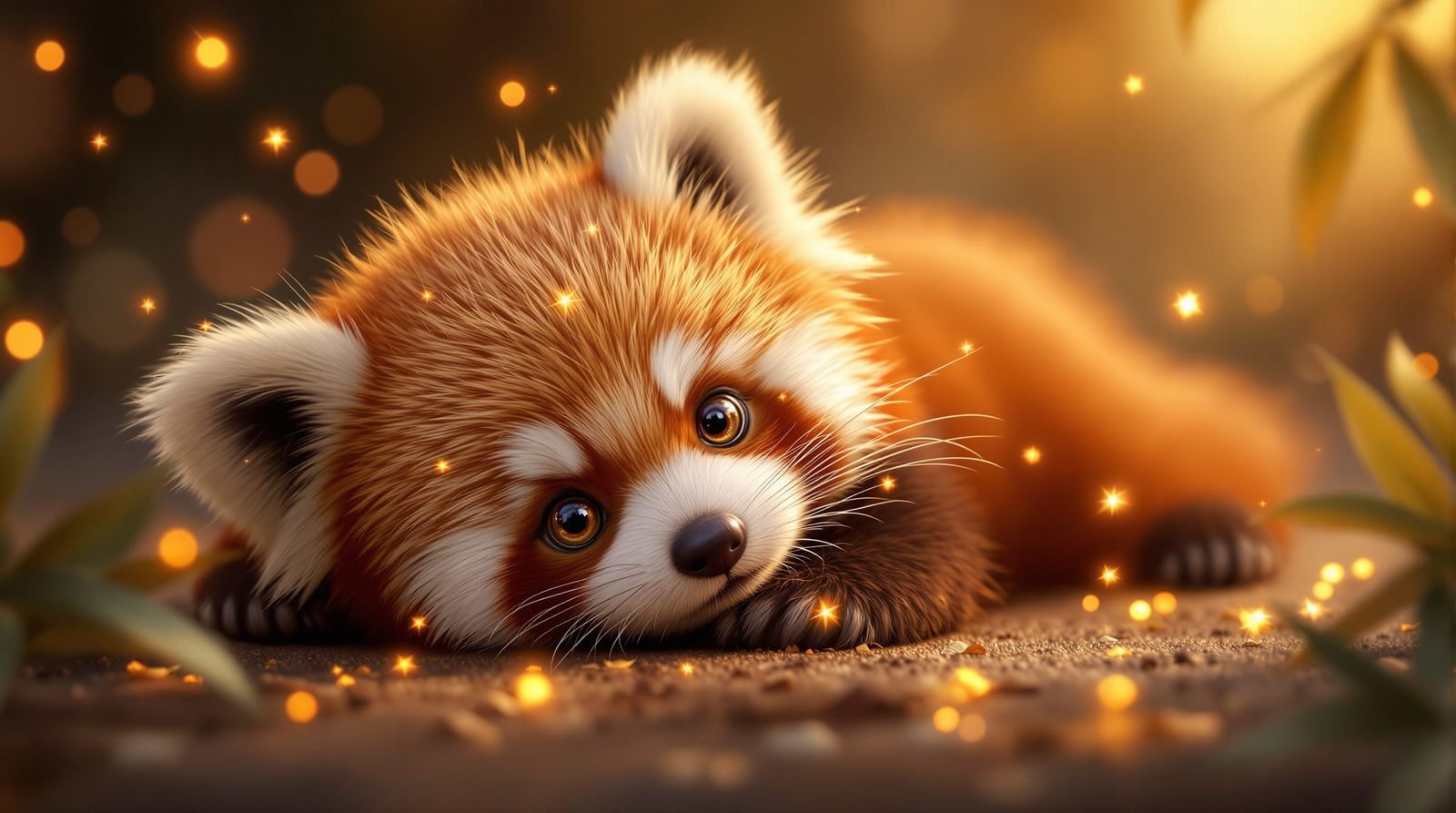 Red Panda Cub  by @haightash wong