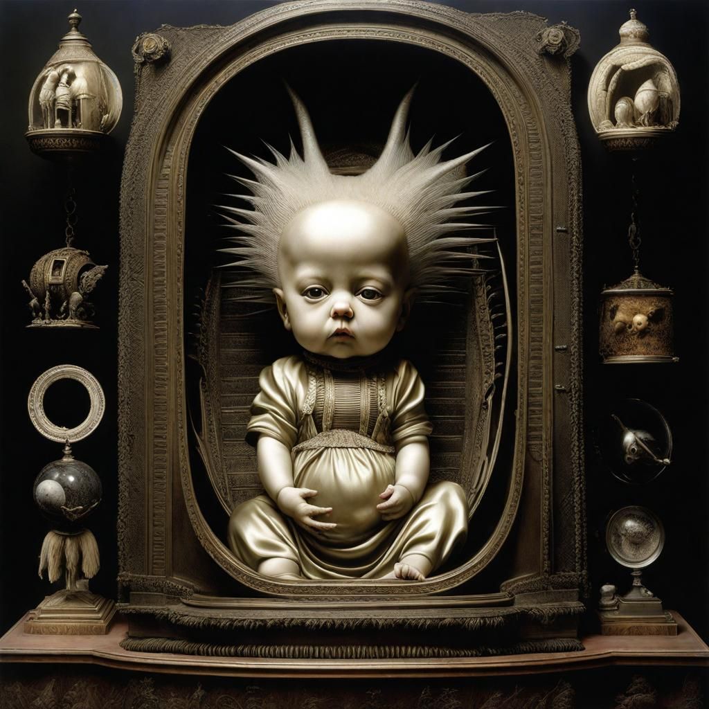 ERASERHEAD BABY IN FOCUS AI Generated Artwork NightCafe Creator