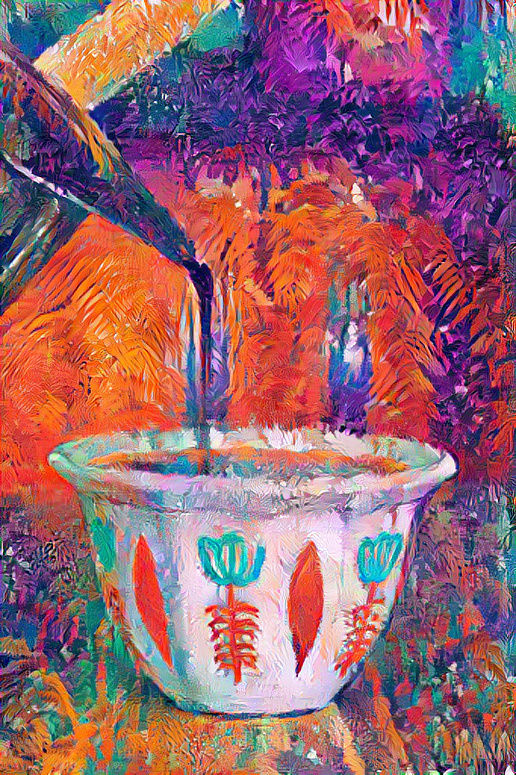 Traditional Lebanese coffee cup☕️