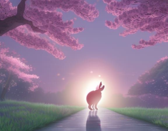 cherry Blossom Rabbit 5