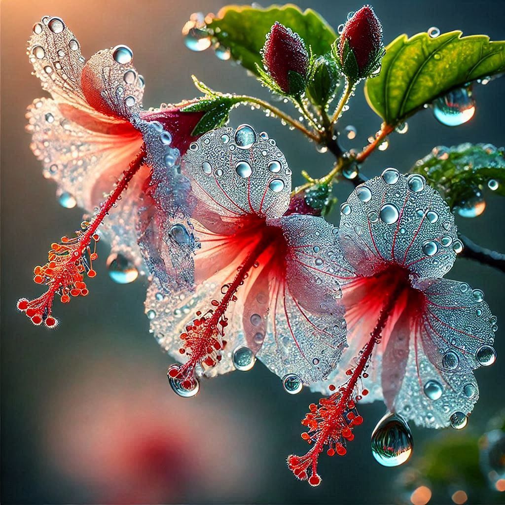 Beautiful Hibiscus flowers