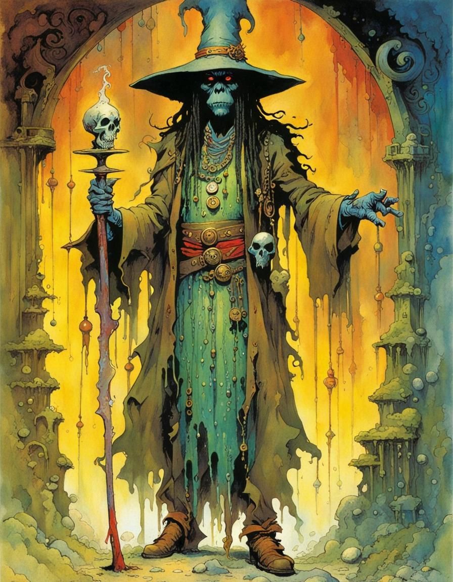 The power of voodoo  by @Verso