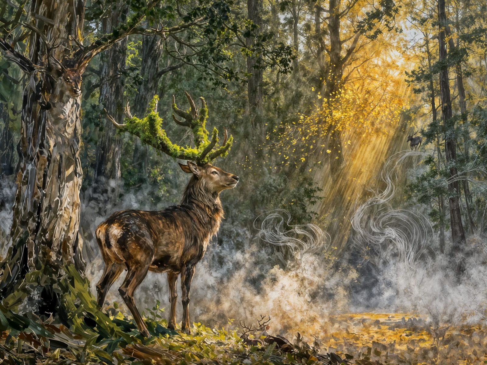 The Emperor of the Forest  by @Andre R