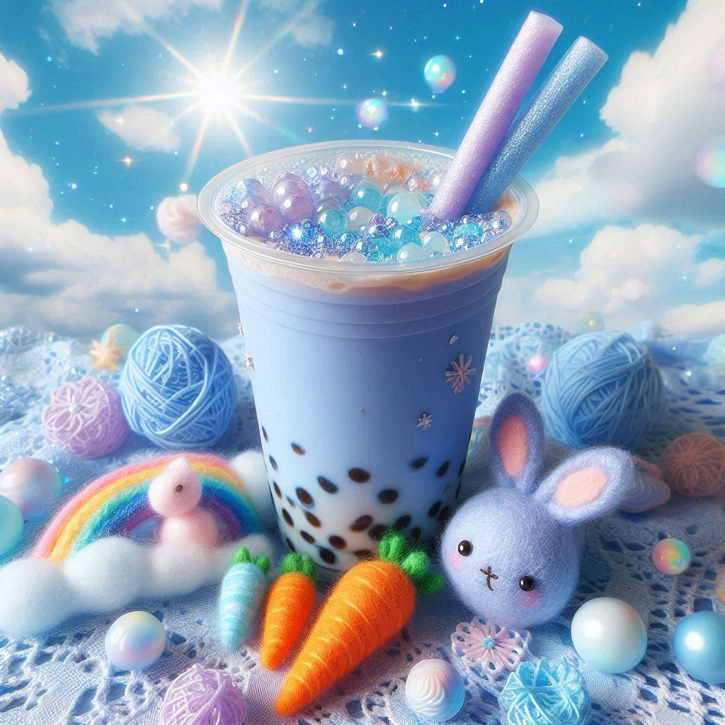 Pastel Bunny Boba