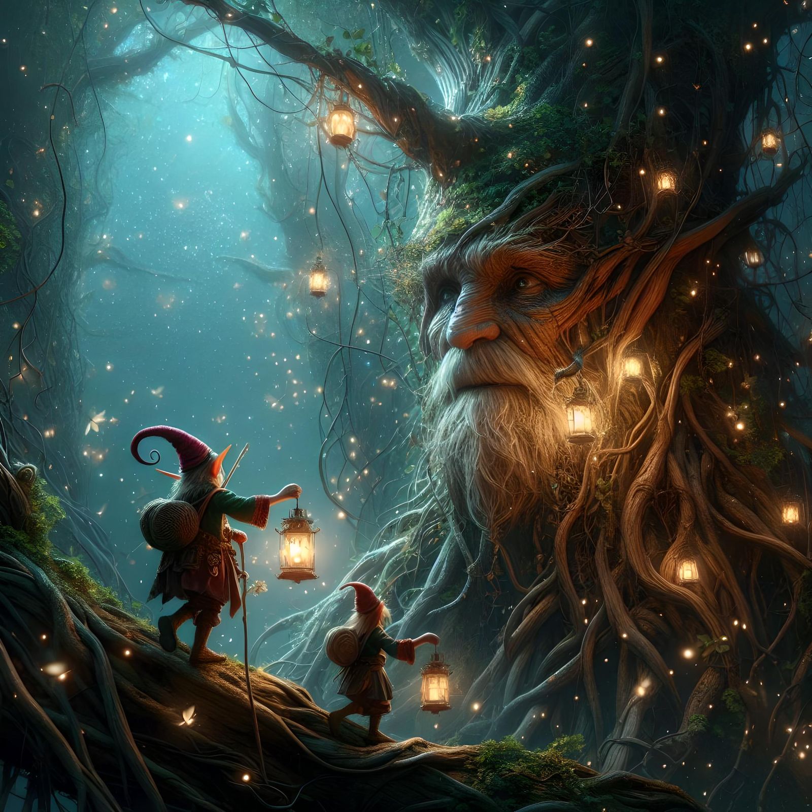 Seeking counsel from the Wise Old Oak  by @Rietpetiet 