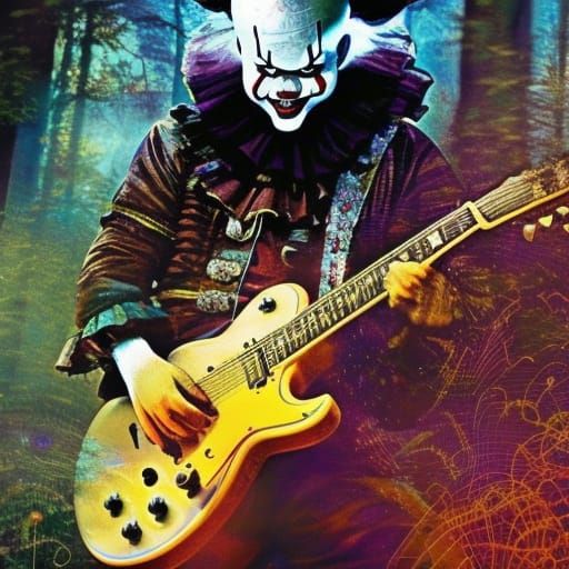 Rocking Clown - AI Generated Artwork - NightCafe Creator