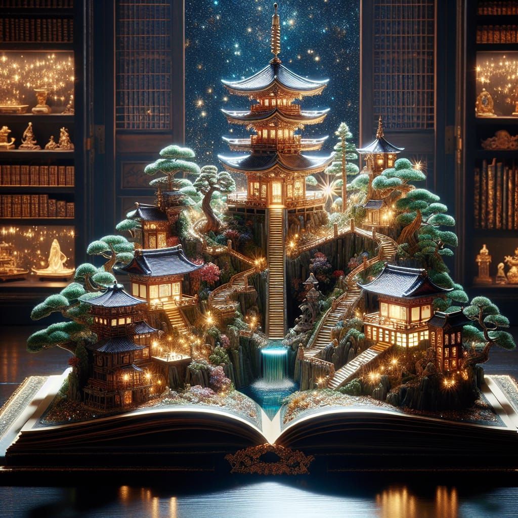 japanese wonderland  by @Dahut