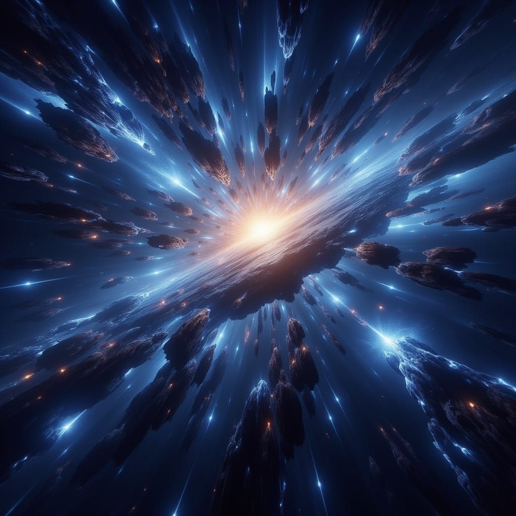 <lora:-Omnious-:1.0> an ethereal starbeing flying among the great expanse of the void