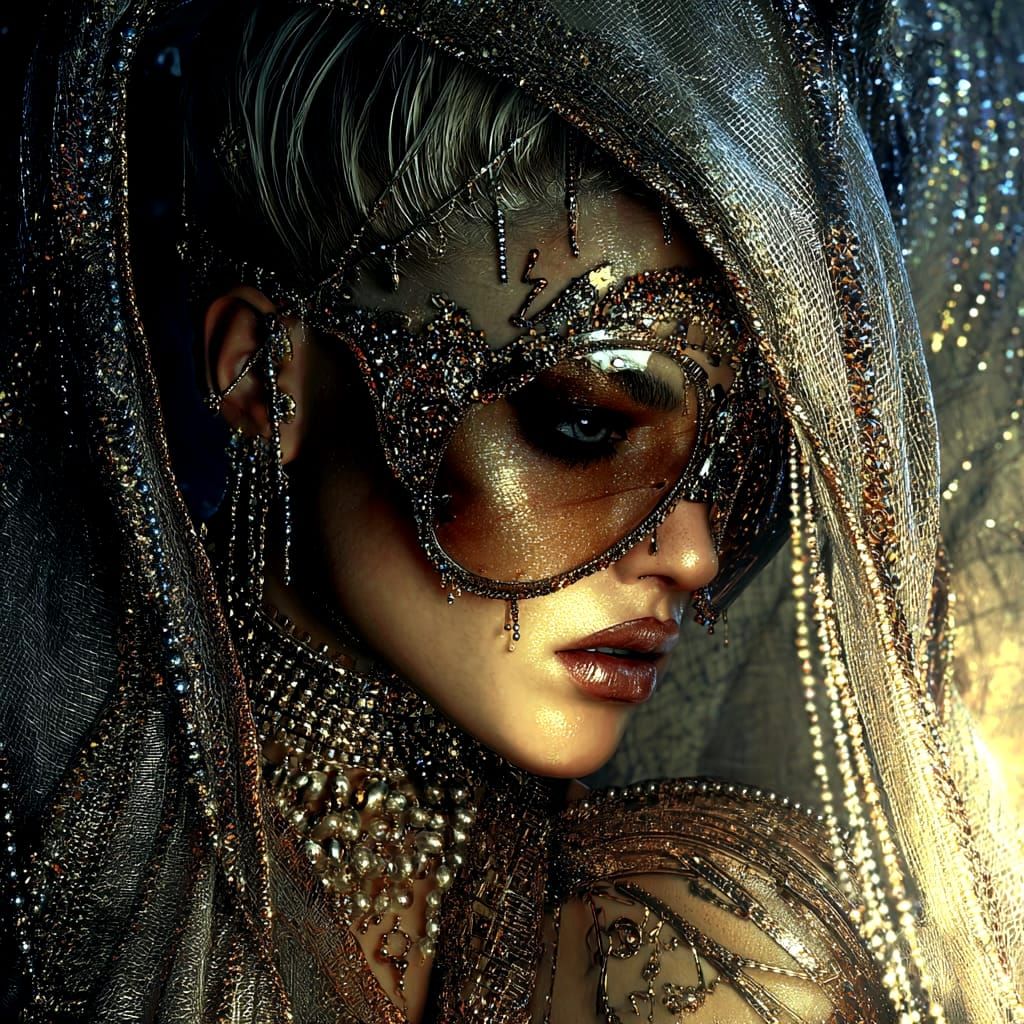 Haute Couture Draped in Destiny