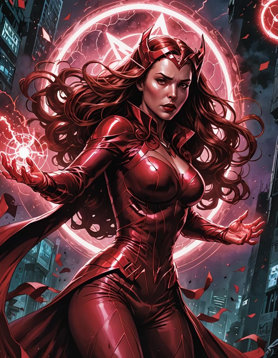 Scarlet Witch (Upscaled Edition)