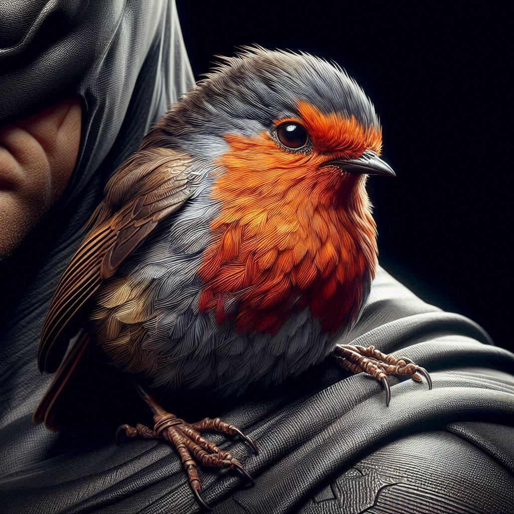 Robin Redbreast  by @Triangulus