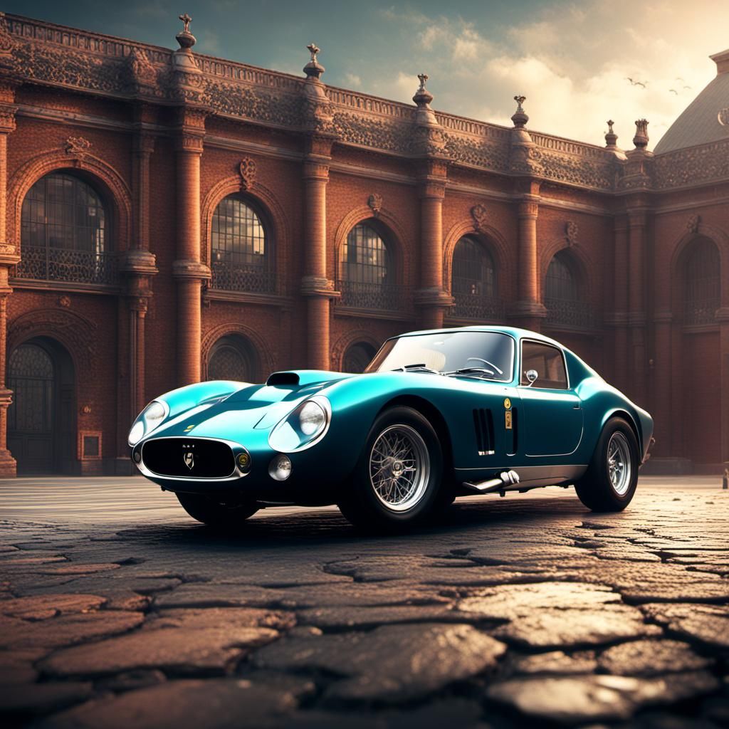 Ferrari 250 GTO - AI Generated Artwork - NightCafe Creator