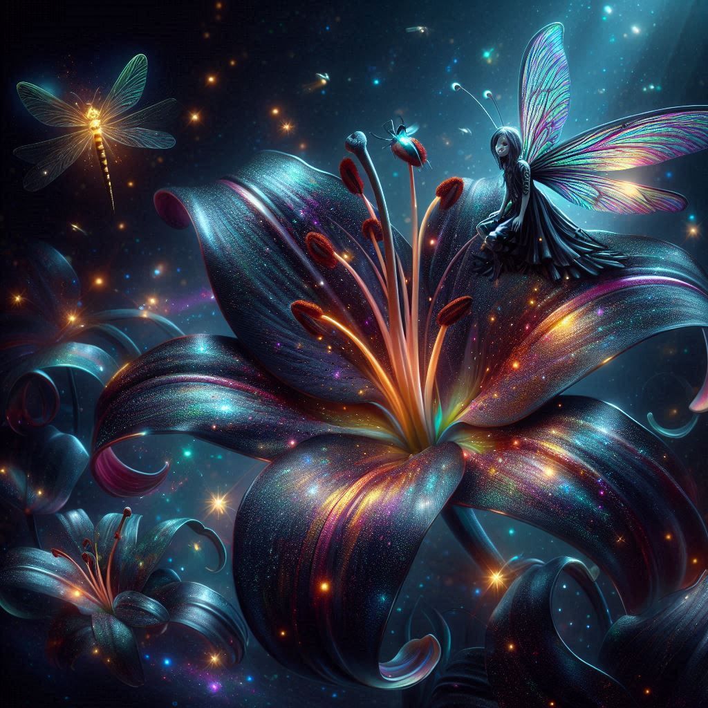 Dark Lily Fairies