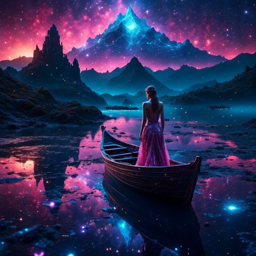 the stars and the ocean