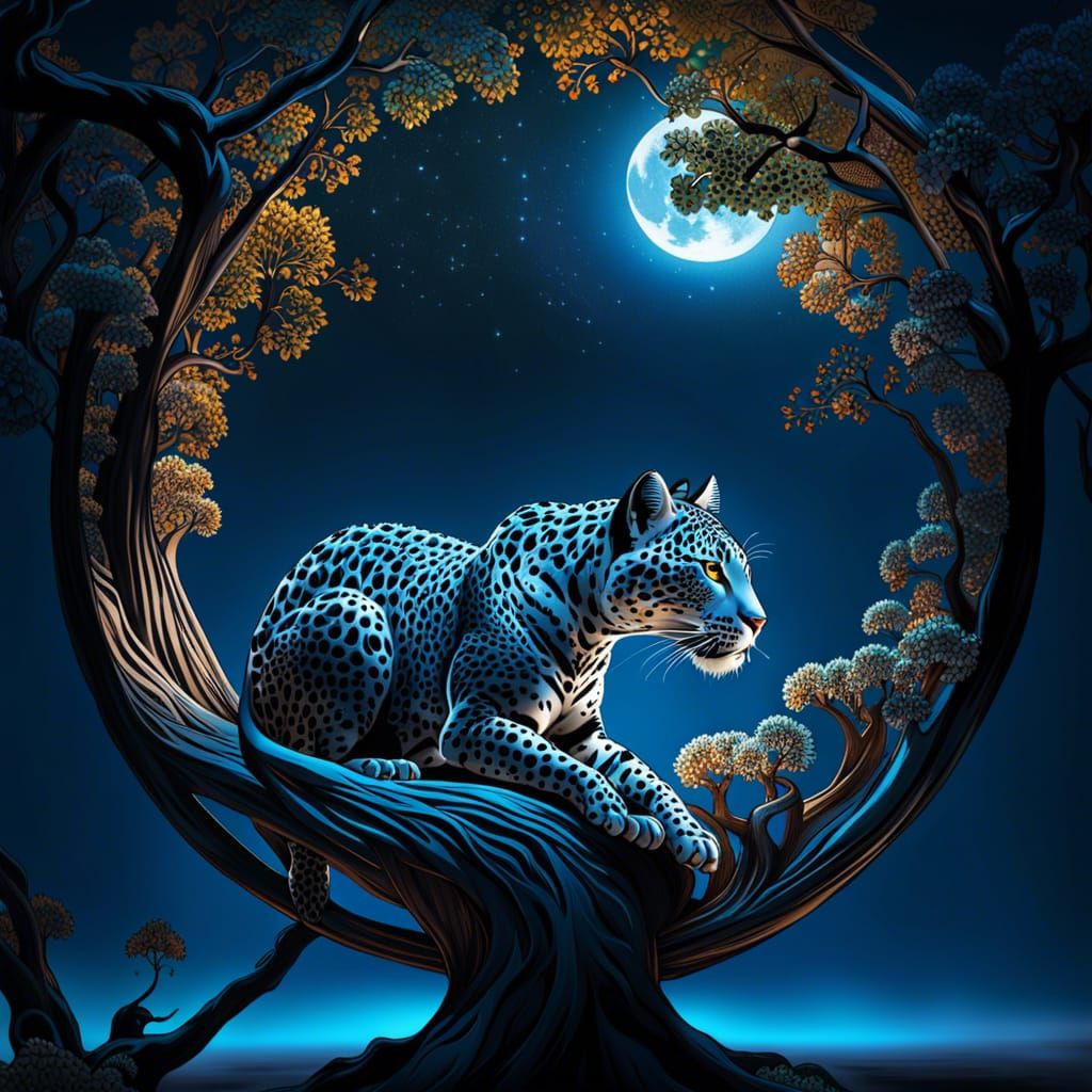 Blue Moon  by @BubbeCraft