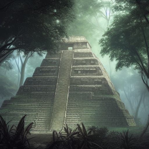 Old Mayan Temple