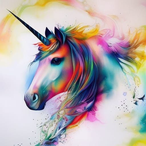 Unicorn - AI Generated Artwork - NightCafe Creator