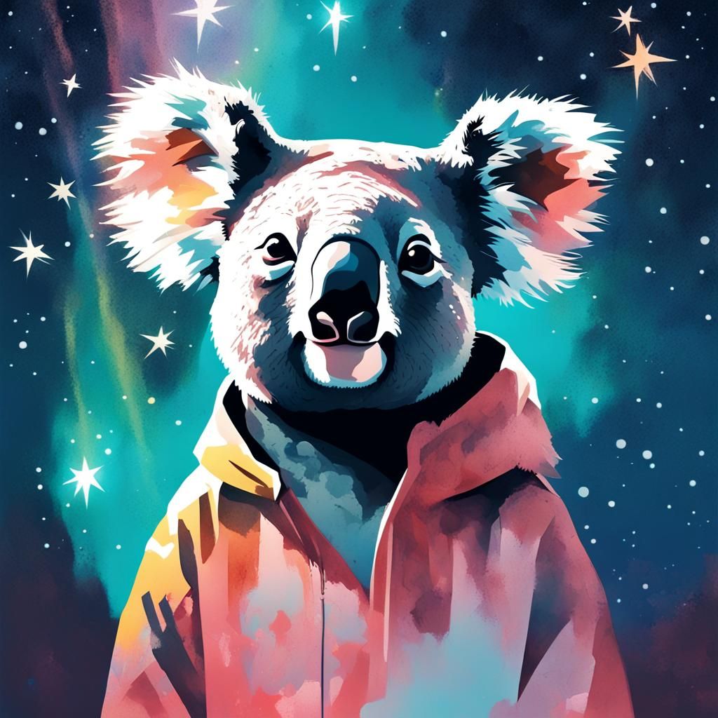 Kalamity, the Kuddly Koala - AI Generated Artwork - NightCafe Creator