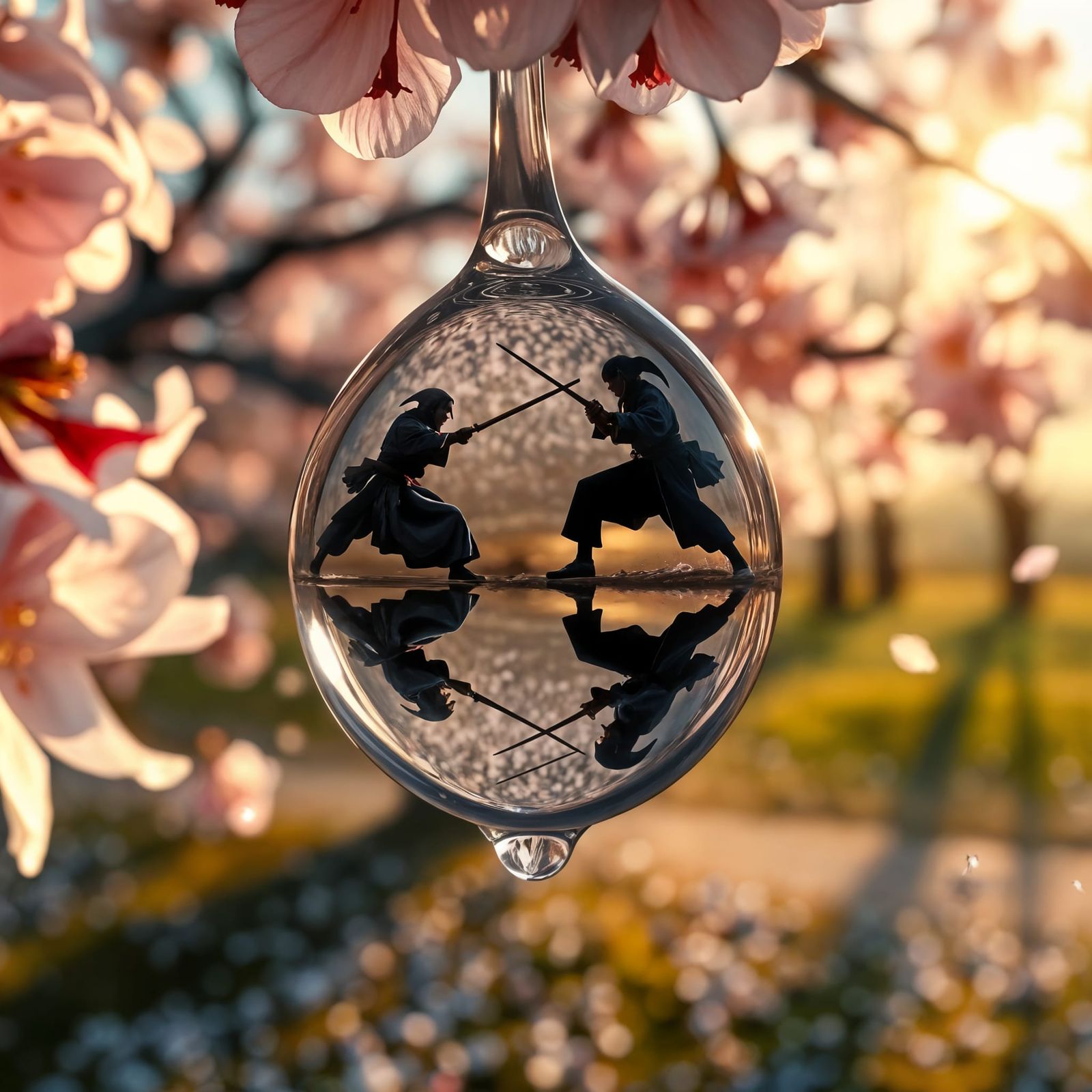 Water of Life, Reflections of Death AI Generated Artwork NightCafe