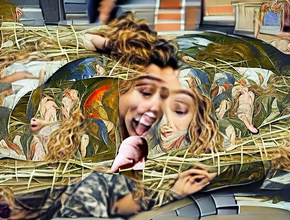 Miley Cyrus at the Birth of Saint John the Baptist