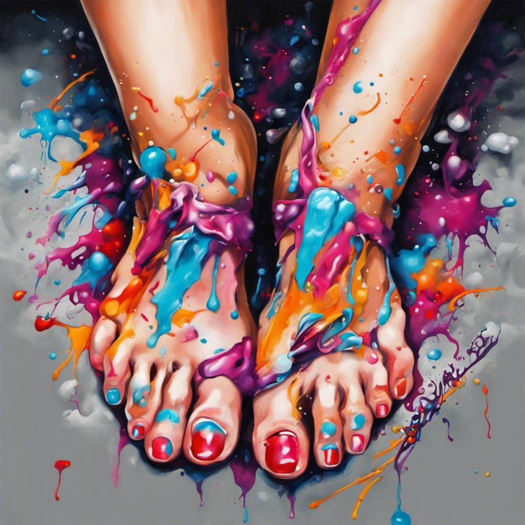 Feet soles - AI Generated Artwork - NightCafe Creator