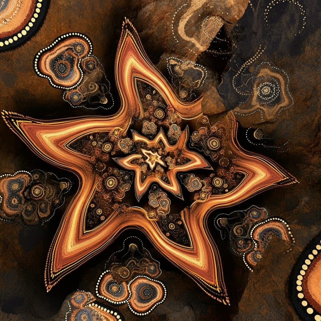 Cosmic Rock Painting