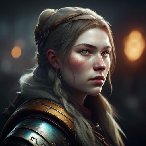 Astrid Hofferson Viking Female Ai Generated Artwork Nightcafe Creator