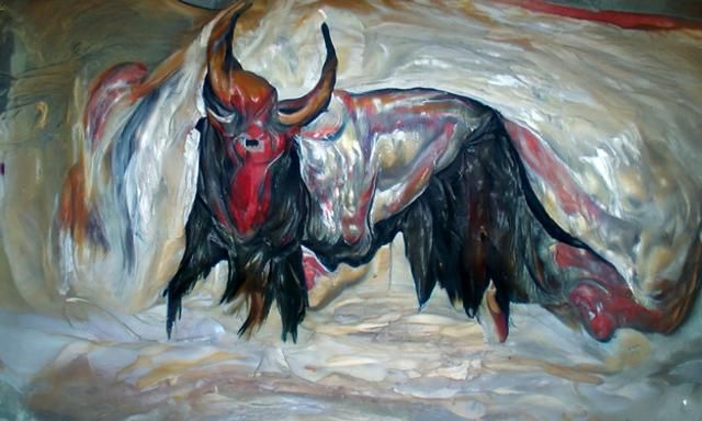 Demonic bull God Hashut