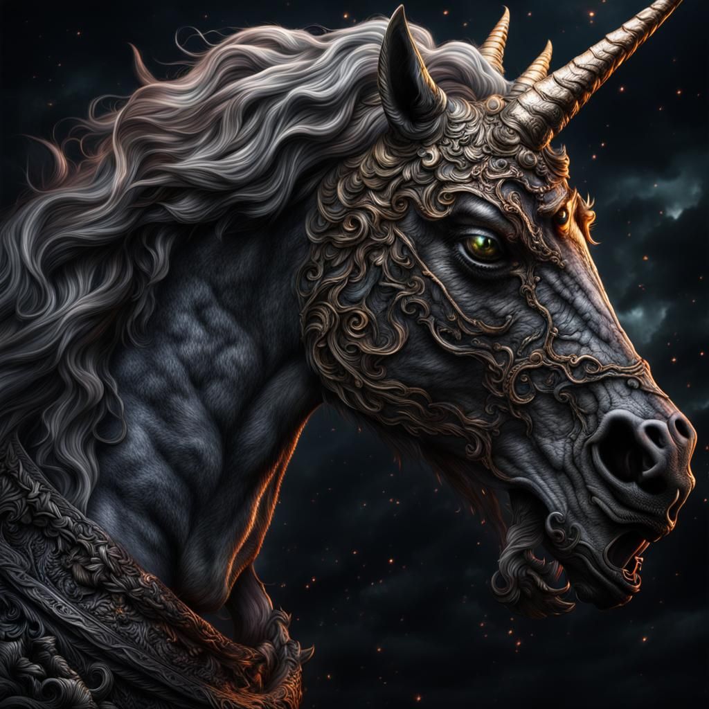 Demon unicorn